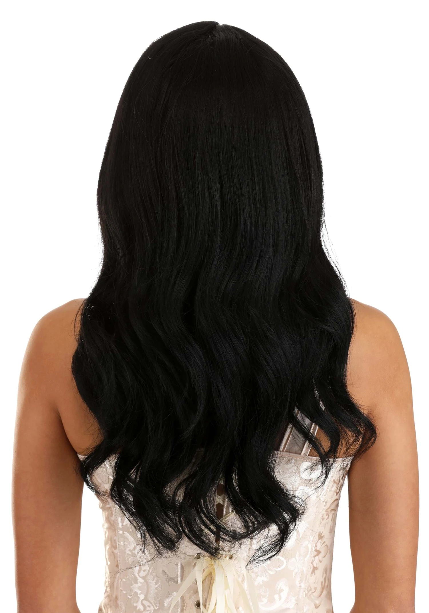 Deep Black Full Wavy Wig For Women 4 Deep Black Full Wavy Wig For Women - Image 2