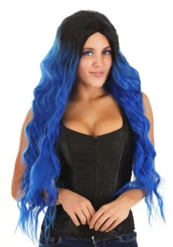 Deep Blue Sea Wig For Women