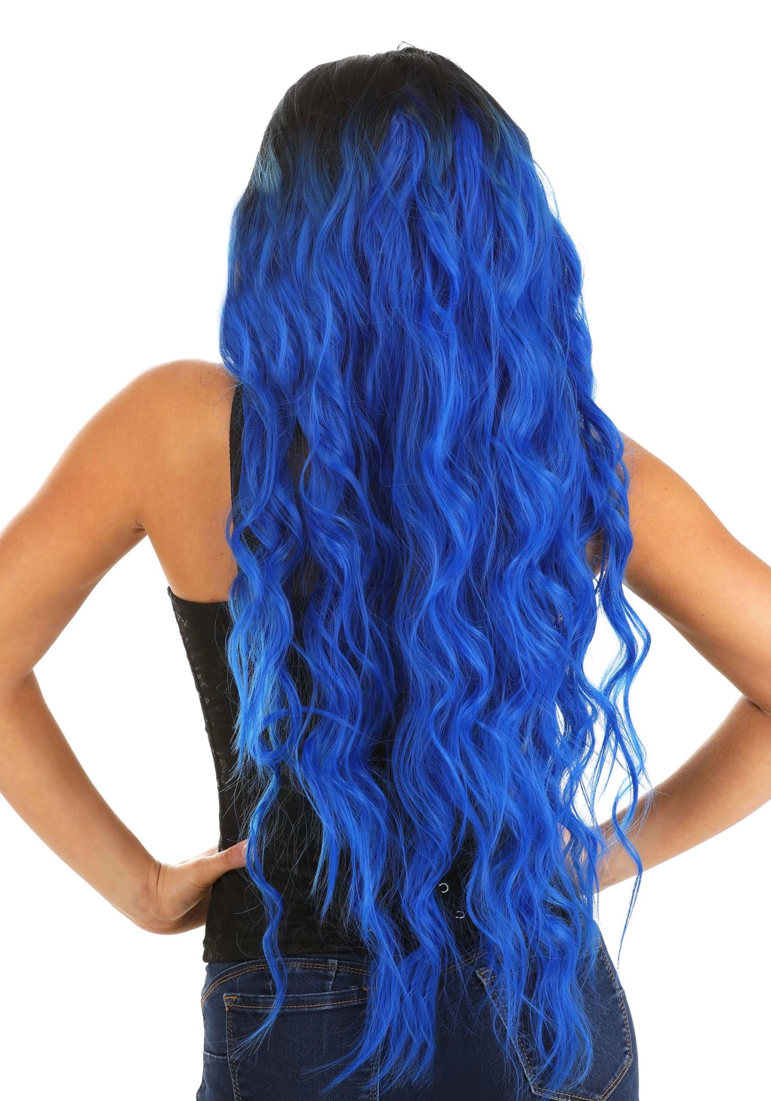 Deep Blue Sea Wig For Women 4 Deep Blue Sea Wig For Women - Image 2
