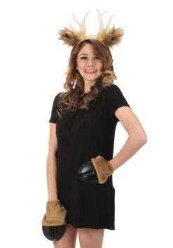 Deer Costume Brown Front Hooves -Halloween Costumes deer costume front hooves alt 1