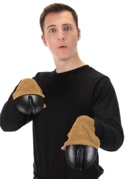 Deer Costume Brown Front Hooves -Halloween Costumes deer costume front hooves alt 2