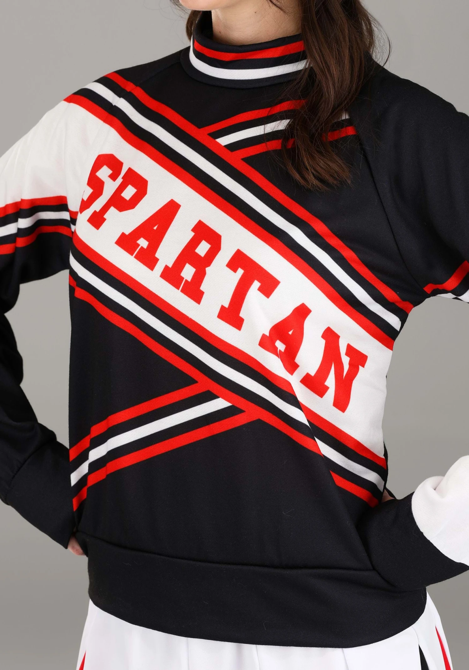 Deluxe Saturday Night Live Spartan Cheerleader Costume For Women 6 Deluxe Saturday Night Live Spartan Cheerleader Costume For Women - Image 4