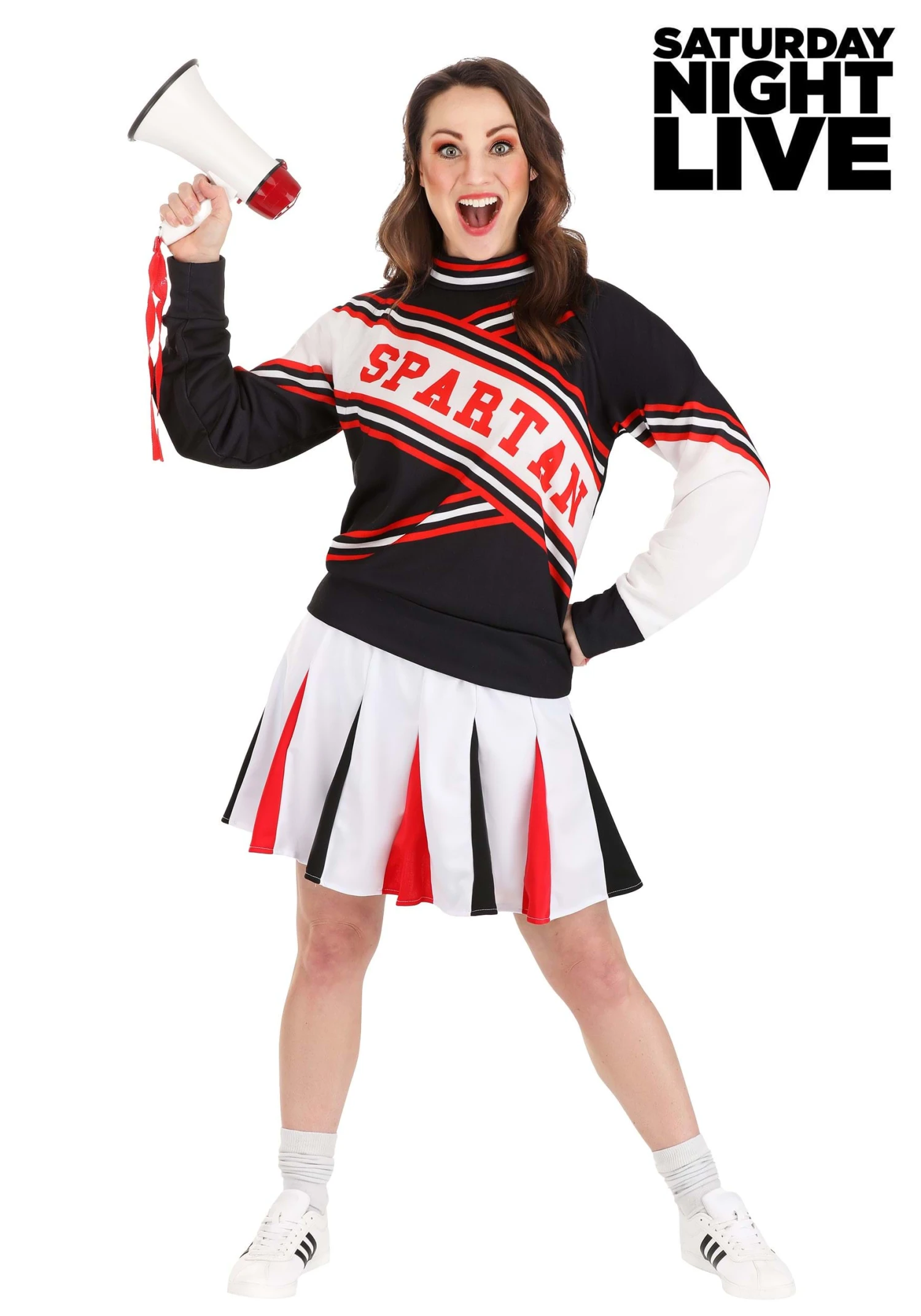Deluxe Saturday Night Live Spartan Cheerleader Costume For Women 3 Deluxe Saturday Night Live Spartan Cheerleader Costume For Women