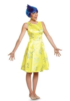 Disguise Disney Inside Out Joy Deluxe Costume For Women