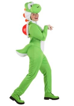 Disguise Deluxe Yoshi Adult Costume 8 Disguise Deluxe Yoshi Adult Costume -Halloween Costumes deluxe adult yoshi costume alt 1