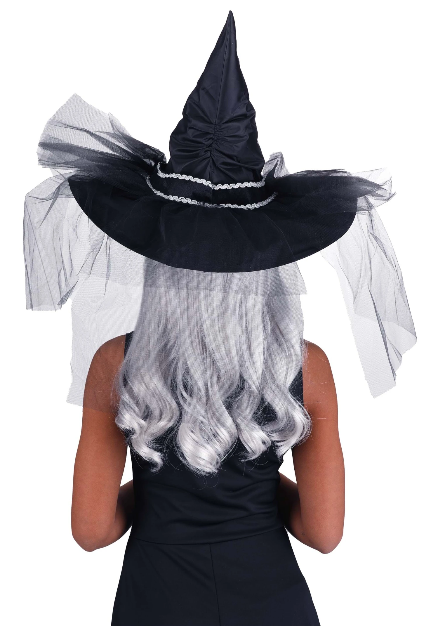 Deluxe Chic Witch Hat For Women 4 Deluxe Chic Witch Hat For Women - Image 2