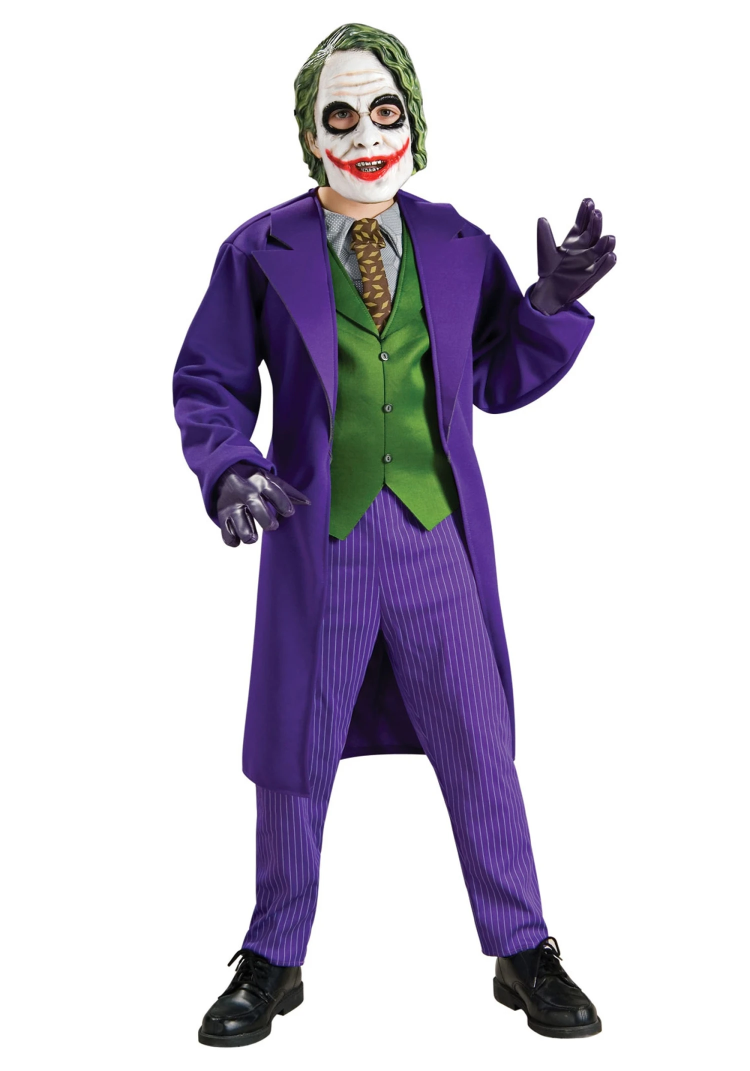 Kids Deluxe Joker Costume 4 Kids Deluxe Joker Costume - Image 2
