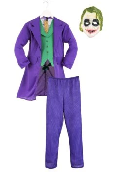 Kids Deluxe Joker Costume 7 Kids Deluxe Joker Costume -Halloween Costumes deluxe child joker costume 2