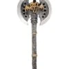 Deluxe Double Bladed Dark Viking Axe Prop Accessory 1 Deluxe Double Bladed Dark Viking Axe Prop Accessory -Halloween Costumes deluxe double bladed warlock axe prop