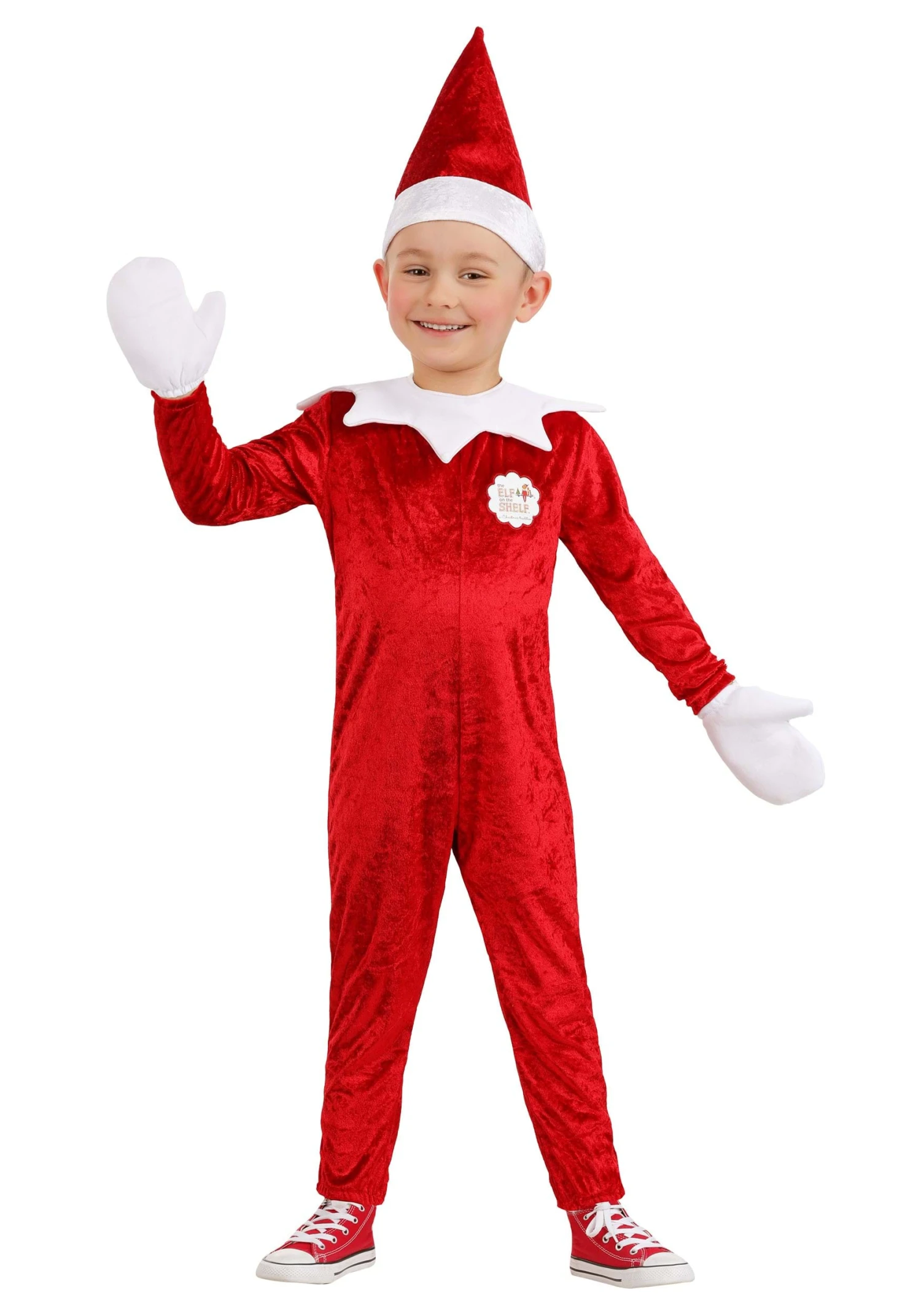 Fun World Boy's Toddler Deluxe Elf On The Shelf Costume 3 Fun World Boy's Toddler Deluxe Elf On The Shelf Costume