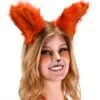 Deluxe Orange Fox Ears Headband -Halloween Costumes deluxe fox ears headband