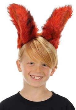 Deluxe Orange Fox Ears Headband -Halloween Costumes deluxe fox ears headband alt 3