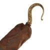 AMSCAN Deluxe Gold Pirate Hook -Halloween Costumes deluxe gold pirate hook