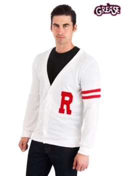 Men's Deluxe Grease Rydell High Plus Size Letterman Sweater