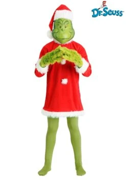 Dr. Seuss Deluxe Grinch Costume For Men