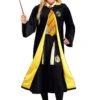Deluxe Harry Potter Adult Plus Size Hufflepuff Robe Costume -Halloween Costumes deluxe harry potter plus size adult hufflepuff robe
