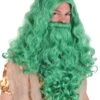 Adult Deluxe King Neptune Wig 1 Adult Deluxe King Neptune Wig -Halloween Costumes deluxe king neptune wig