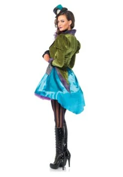 LEG AVENUE Women's Deluxe Mad Hatter Costume 5 LEG AVENUE Women's Deluxe Mad Hatter Costume -Halloween Costumes deluxe mad hatter womens costume alt1