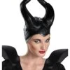 Disguise Deluxe Maleficent Black Horns 1 Disguise Deluxe Maleficent Black Horns -Halloween Costumes deluxe maleficent horns