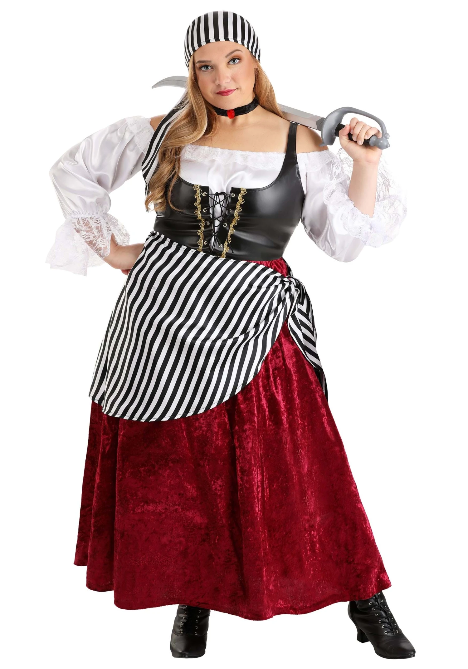 Deluxe Pirate Wench Costume 3 Deluxe Pirate Wench Costume