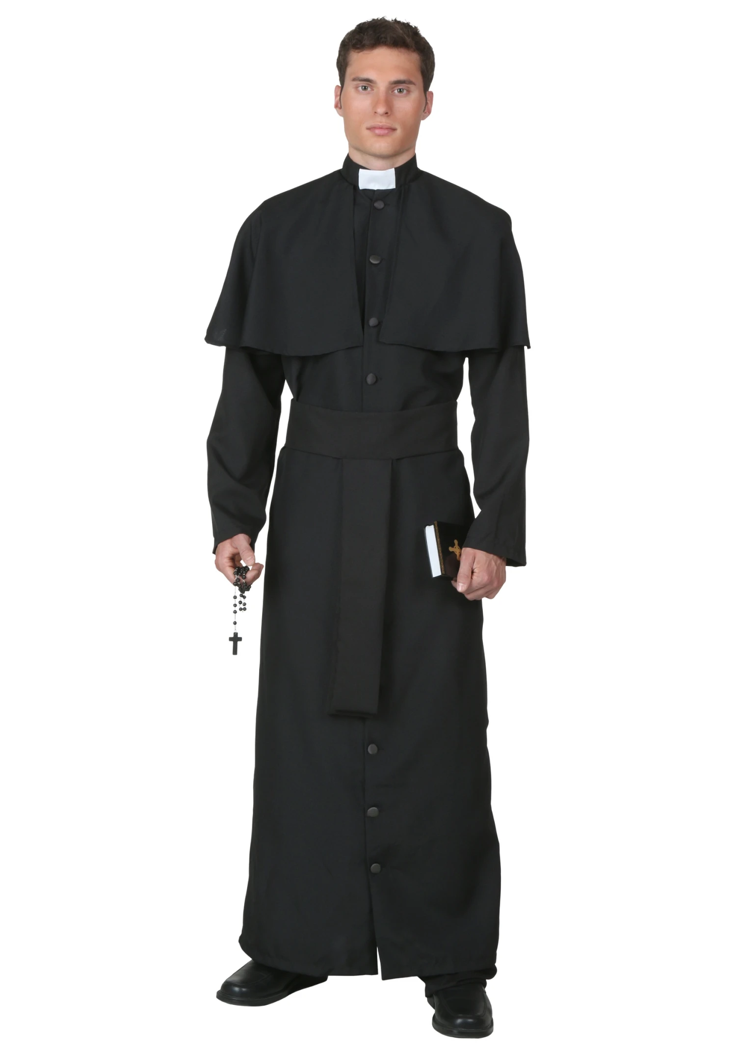 Deluxe Priest Costume For Men 3 Deluxe Priest Costume For Men