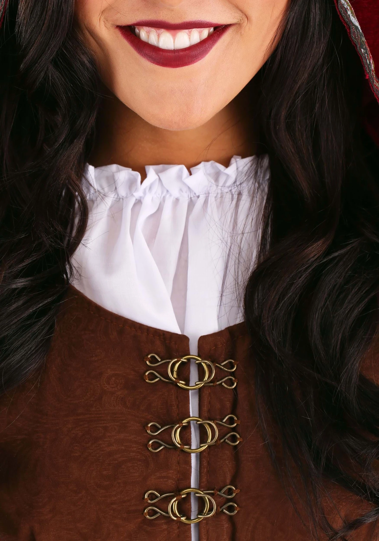 Deluxe Women's Red Riding Hood Costume 6 Deluxe Women's Red Riding Hood Costume - Image 4