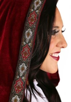 Deluxe Women's Red Riding Hood Costume 18 Deluxe Women's Red Riding Hood Costume -Halloween Costumes deluxe red riding hood alt 4