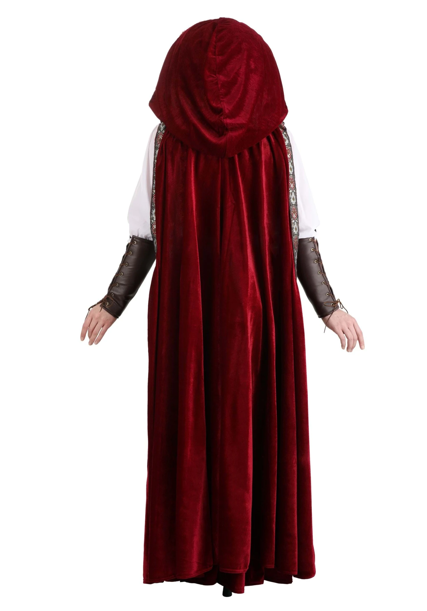 Deluxe Women's Red Riding Hood Costume 10 Deluxe Women's Red Riding Hood Costume - Image 8