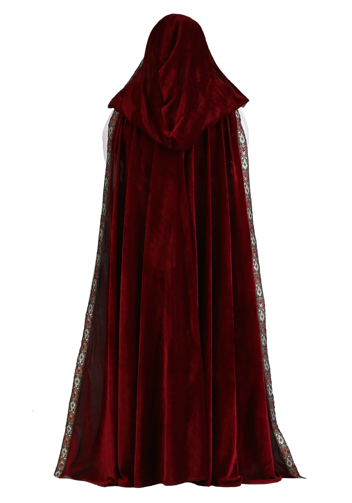 Women's Deluxe Red Riding Hood Plus Size Costume Dress 5 Women's Deluxe Red Riding Hood Plus Size Costume Dress - Image 3