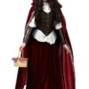 Deluxe Women's Red Riding Hood Costume 1 Deluxe Women's Red Riding Hood Costume -Halloween Costumes deluxe red riding hood costume