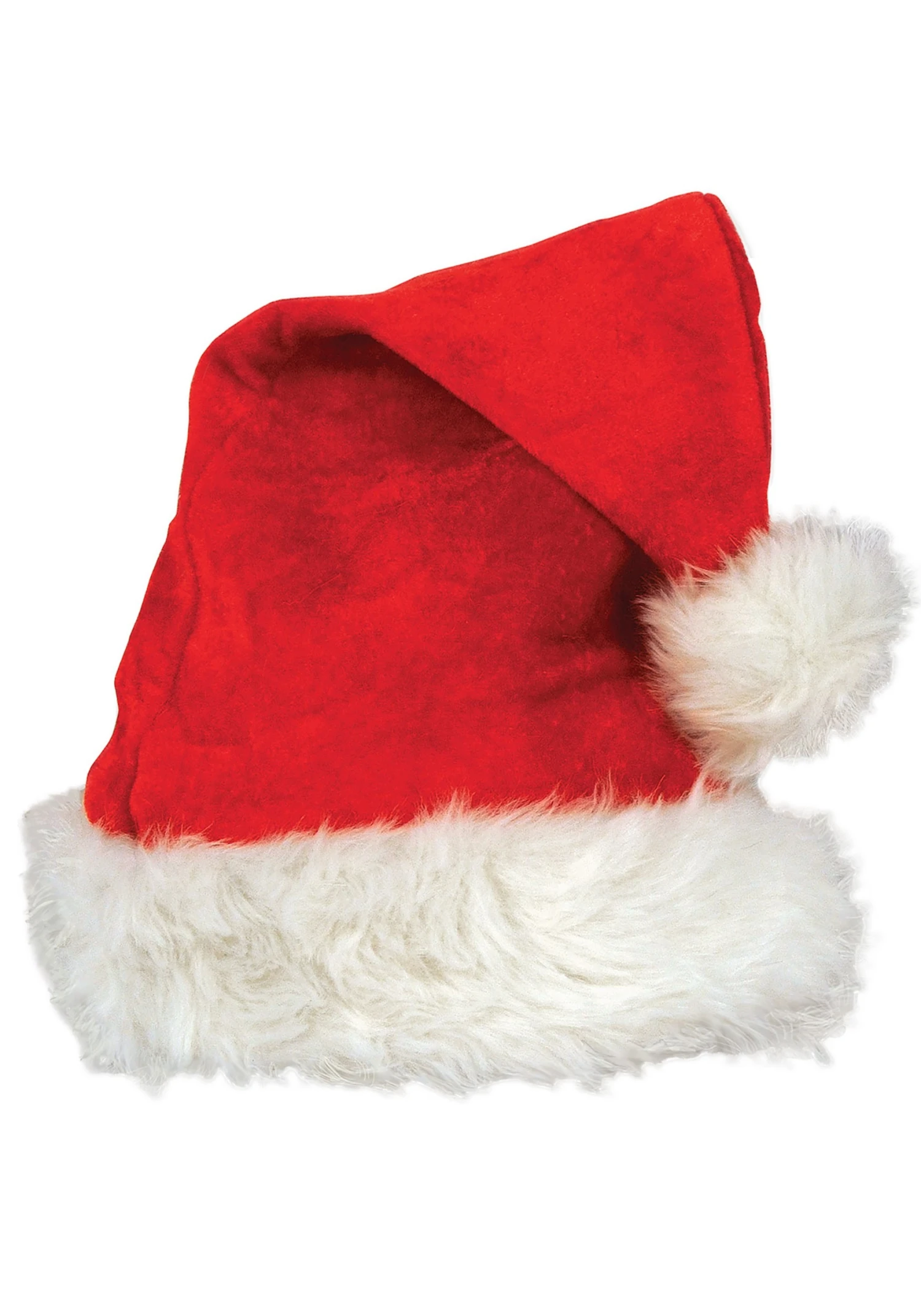 Deluxe Velvet Santa Costume Hat 3 Deluxe Velvet Santa Costume Hat