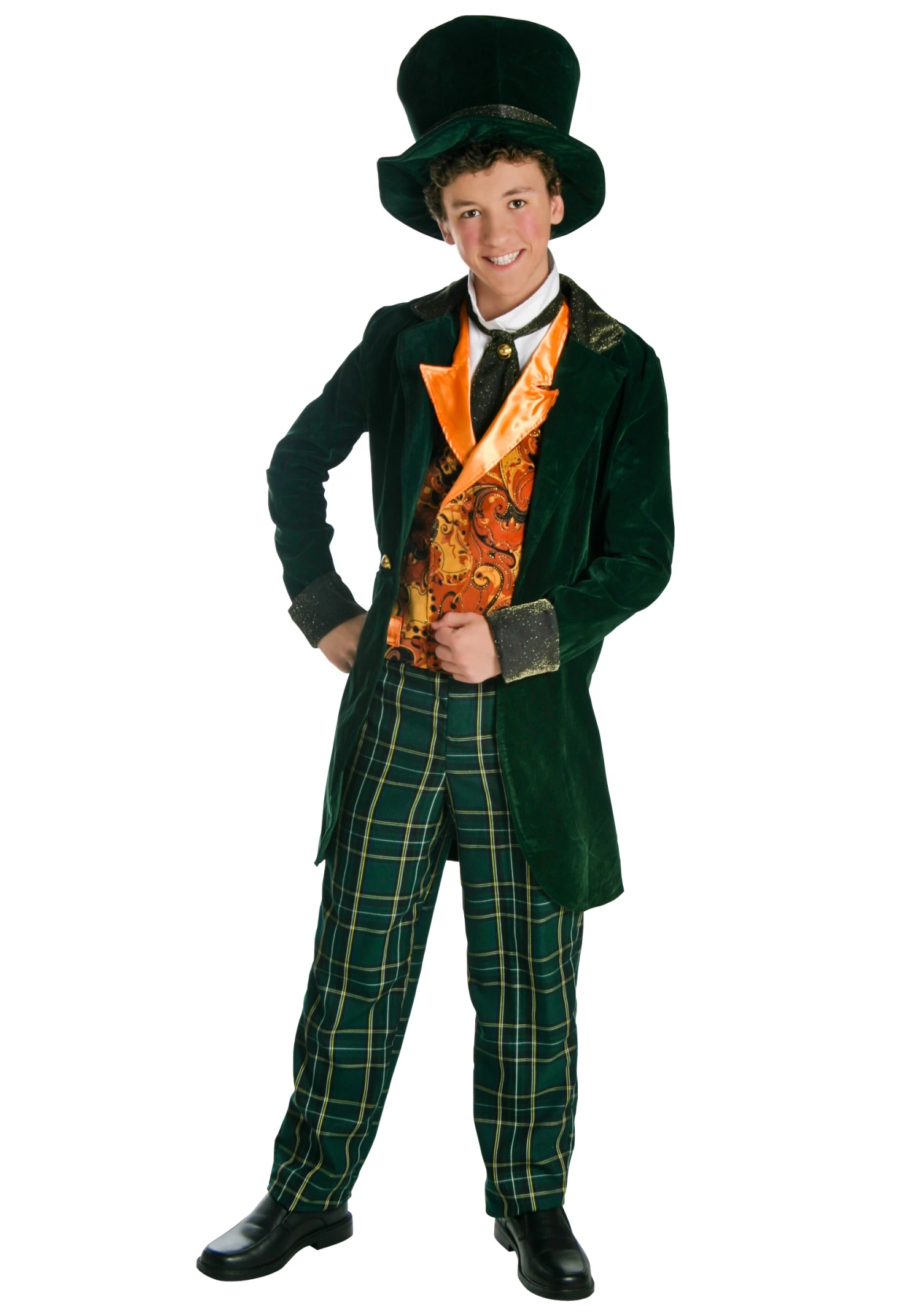 Deluxe Mad Hatter Costume For Teens 3 Deluxe Mad Hatter Costume For Teens