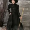 Women's Deluxe Witch Costume -Halloween Costumes deluxe wicked witch costume