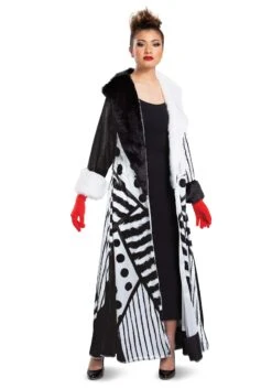 Descendants Women's Cruella Costume -Halloween Costumes descendants womens cruella costume alt 4