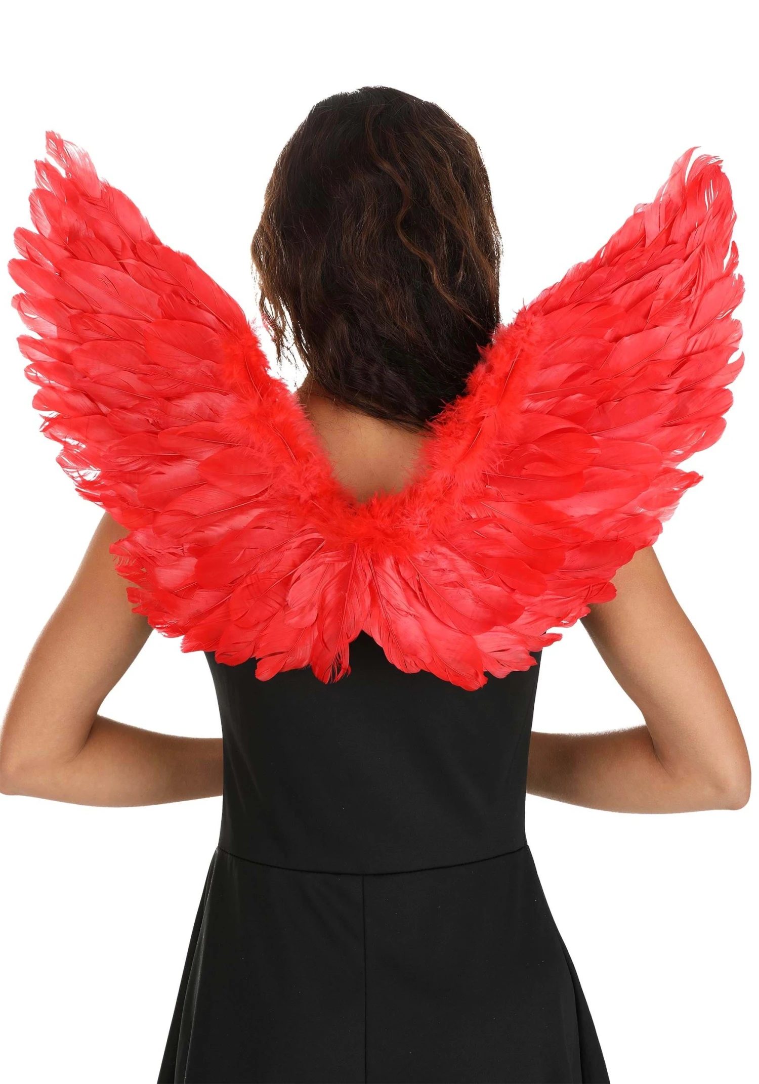 Devilish Angel Red Costume Wings 3 Devilish Angel Red Costume Wings