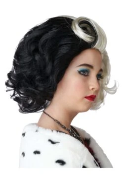 Devilish Diva Costume Wig For Girls -Halloween Costumes devilish diva child wig alt 2