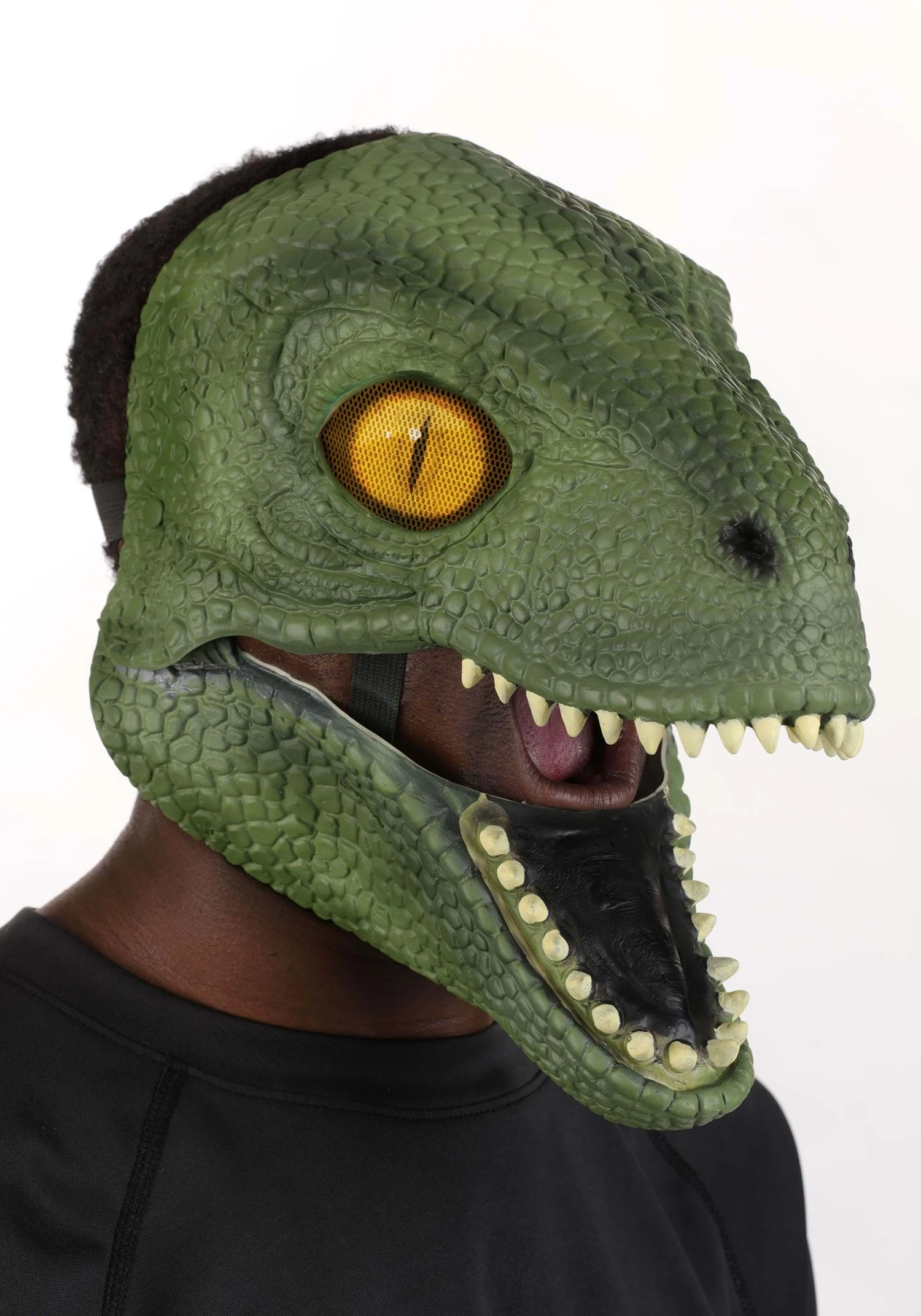 Mouth Mover Green Dinosaur Costume Mask 5 Mouth Mover Green Dinosaur Costume Mask - Image 3