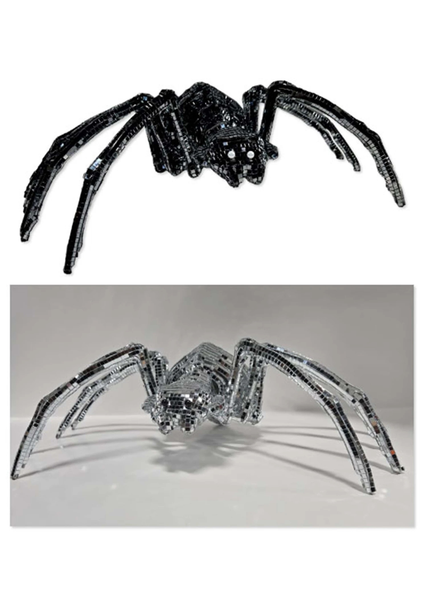 Fun World Disco Tile Spider Decoration 3 Fun World Disco Tile Spider Decoration