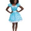 Disguise Women's Disney Vintage Minnie Mouse Costume -Halloween Costumes disney adult vintage minnie mouse costume