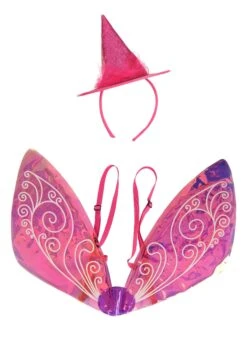 Disney Flora The Fairy Headband & Wings Kit 13 Disney Flora The Fairy Headband & Wings Kit -Halloween Costumes disney flora headband wings kit alt 5