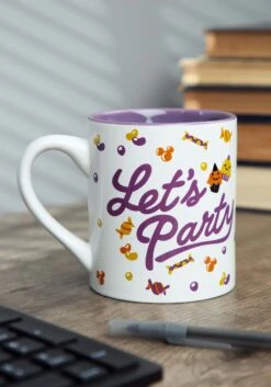 Mickey And Minnie Mouse Let's Party Disney Halloween Mug -Halloween Costumes disney halloween mickey minnie lets party mug alt 2
