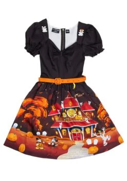 Disney Haunted House Stitch Shoppe By Loungefly Allison Dress 8 Disney Haunted House Stitch Shoppe By Loungefly Allison Dress -Halloween Costumes disney haunted house stitch shoppe by loungefly dress alt 2