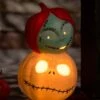 Disney Jack And Sally Light Up Pumpkin Stack Halloween Decoration 1 Disney Jack And Sally Light Up Pumpkin Stack Halloween Decoration -Halloween Costumes disney jack and sally light up pumpkin stack decoration