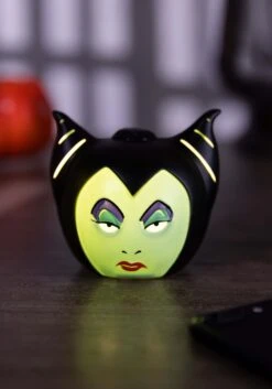 Disney Maleficent 3" Light Up Pumpkin Decoration