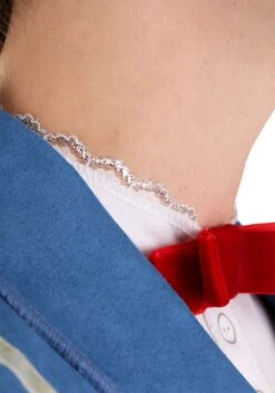 Women's Mary Poppins Blue Coat Costume 16 Women's Mary Poppins Blue Coat Costume -Halloween Costumes disney mary poppins womens blue coat costume 5