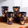 Set Of 4 Disney Mickey Mouse Pumpkins Tossed Black Tumblers 1 Set Of 4 Disney Mickey Mouse Pumpkins Tossed Black Tumblers -Halloween Costumes disney mickey pumpkins tossed black tumblers set o