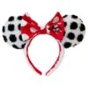 Loungefly Minnie Mouse Rocks The Dots Sherpa Ear Headband 1 Loungefly Minnie Mouse Rocks The Dots Sherpa Ear Headband -Halloween Costumes disney minnie mouse rocks the dots loungefly sherpa headband