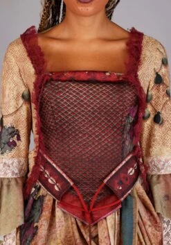 Women's Deluxe Disney Pirates Of The Caribbean Tia Dalma Costume -Halloween Costumes disney pirates caribbean womens tia dalma costume alt 4