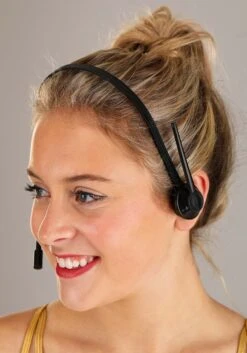 Diva Headset Costume Accessory -Halloween Costumes diva headset costume accessory alt 2