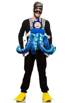 Diver And Octopus Costume -Halloween Costumes diver and octopus costume 1